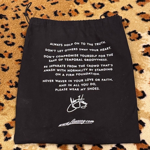 John Fluevog Checkered Men's Shoes - Picture 9 of 10